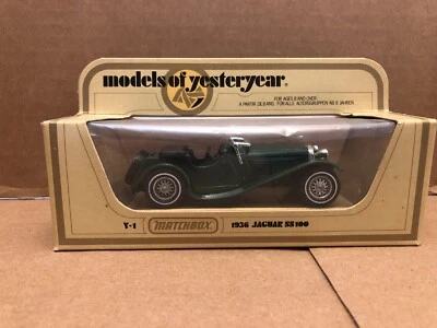 MATCHBOX MODELS OF YESTERYEAR 1936 JAGUAR SS100 - Image 1 of 4
