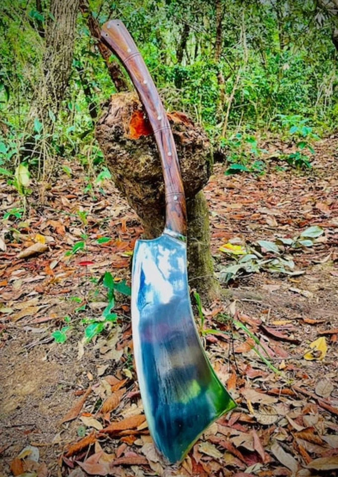 Villagers Viking Axe | 15"Handmade 5160 Carbon Steel Blade | Hunting Camping Axe - Image 1 of 4