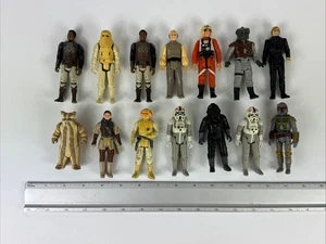 14x Vintage Star Wars Lot Action Figuren 1979-1983 Kenner Leia Boba Fett Luke - Bild 1 von 18