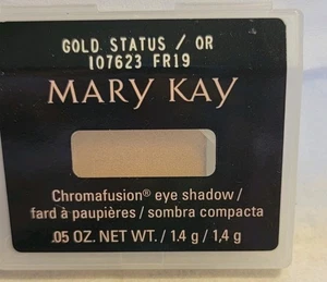 Mary Kay Chromafusion eye shadow "GOLD STATUS" 107623 ~Shimmer .05oz NEW - Picture 1 of 5