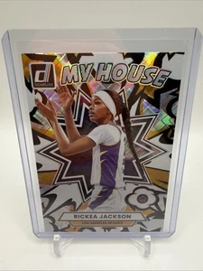 2025 Panini Donruss WNBA Basketball #13 RICKEA JACKSON My House Diamond SPARKS - Picture 1 of 2