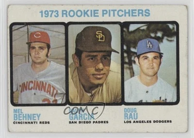 1973 Topps High Number Mel Behney Ralph Garcia Doug Rau #602 Rookie RC - Image 1 of 2
