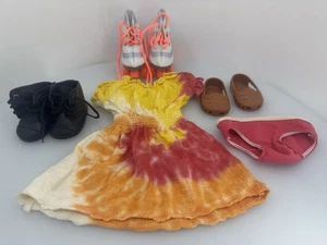 18 Zoll Puppenkleidung und Schuhe Paket Kleid Schuhe Rollschuhe Unterhosen - Bild 1 von 23