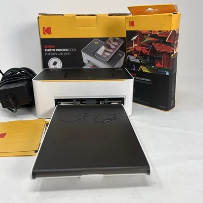 Kodak 4x6 Photo Printer Dock PD450W w/WiFi, iOS + USB-C, Untested Excellent Cond - Image 1 of 4