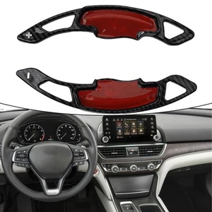Carbon Fiber Steering Wheel Paddle Shifter Extension Replacement Part For - Picture 1 of 23