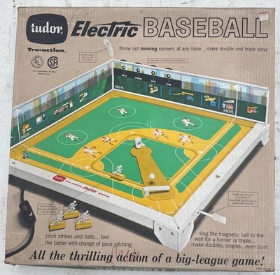 1966 Tudor Electric Major League Baseball Table Top Game Tested! Model #555 - Image 1 of 4