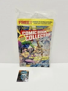Comic Book Collector Magazine January 1994 #13 First Anniversary Issue Zen Card - Imagen 1 de 11