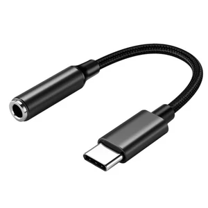 USB C Audios Dongle Cable Type C to 3.5mm Earphone Audios Adapter Cable - Picture 1 of 8