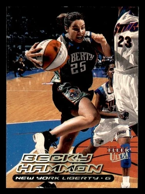 2000 Ultra WNBA #21 Becky Hammon Rookie Card HOF RC - Image 1 of 2