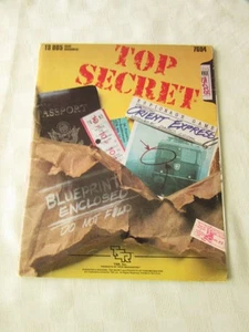 1983 TSR TOP SECRET ESPIONAGE GAME ORIENT EXPRESS #7604 COMPLETE - Picture 1 of 3