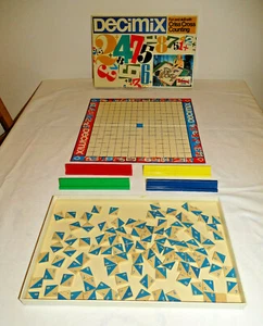 Vintage Decimix Tri-ang Board Game Like Scrabble - 100% complete vgc - Picture 1 of 5