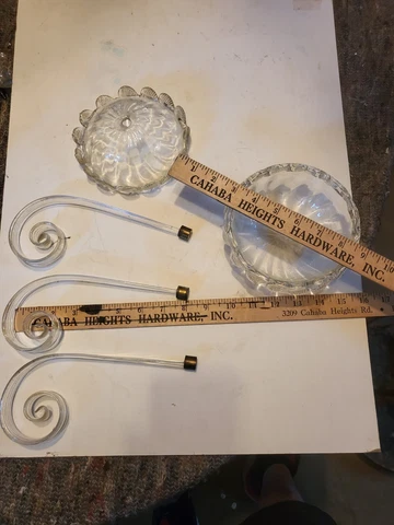 Vintage Murano Venetian Chandelier Parts Cover