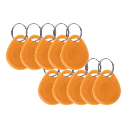 Pack of 10 Universal RFID Key Fob Cards T5577 Key Fob 125khz RFID Rewritable - Image 1 of 4