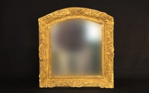 Miroir en bois doré Louis XIV, XVIIème siècle / Mirror in gilded wood Louis XIV - Picture 1 of 12