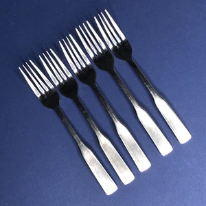 Colony Brandware by Wallace Stainless Dinner Fork LOT 5 PC Korea Flatware - Picture 1 of 6