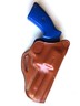 Master's Premium Leather Outside-the-Belt Holster For Ruger GP100 & S&W K/L Frame Revolvers (4-inch)