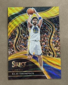 2023-24 Panini select basketball Warriors Klay Thompson 03/10 Gold - Picture 1 of 2