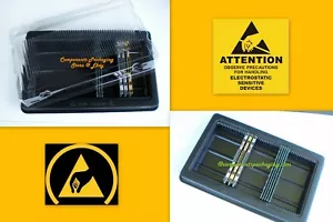Custodia vassoio stick memoria RAM per server PC DDR DIMM 20 vassoi adatti 1000 DIMM nuovo - Foto 1 di 6