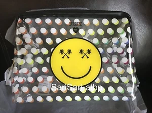 Neu mit Etikett Victoria's Secret PINK Smiley Tasche Beauty Bag Reiseetui Limited Edition - Bild 1 von 12