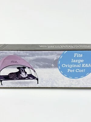 NIB K&H Pet Cot Canopy Large Tan 30” X 42” X 7” (Canopy Only) - Image 1 of 4