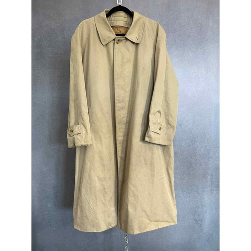 Trench lungo vintage Burberrys Heritage raro fodera lana nova