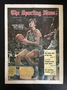 1972 Sporting News BOSTON Celtics DAVE COWENS No Label Cowens MAKES CELTICS GO! - Picture 1 of 1