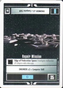 Repair Mission - Premiere 94 - Star Trek CCG 1E - Imagen 1 de 1