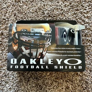 Oakley Football Shield Visor Single 60% Grey - Picture 1 of 5