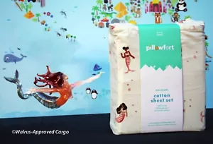 JUEGO DE SÁBANAS GEMELAS TARGET MERMAID -NUEVO- ¡DALE AL PEQUEÑO ALGO DE MAGIA PARA DORMIR! - Imagen 1 de 8