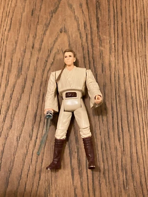 STAR WARS Figurine maitre Jedi Obi-wan Kenobi Movie Heroes 2009 10cm hasbro - Photo 1/2