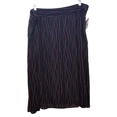 Falda mujer Covington forrada negra roja blanca talla 20W (NUEVA CON ETIQUETAS) Foto 1 de 4