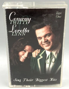 Conway Twitty Loretta Lynn Sing Their Biggest Hits Cassette Tape - Picture 1 of 3