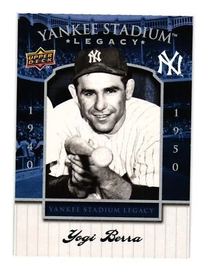 2008 Upper Deck Yankee Stadium Box Set #24 Yogi Berra New York Yankees - Image 1 of 2