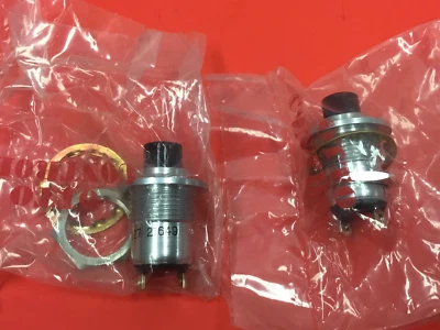 Otto Controls - P/N: P3-31112 - Black Push Button - Lot of (2) - NEW - Image 1 of 3