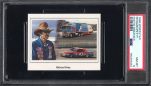 1986 Sportstar Photo-Graphics Richard Petty Racing Card PSA 8 NM-MT GOAT - Picture 1 of 4