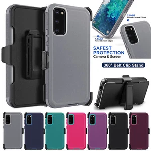 For Samsung Galaxy S23/S21/S20 FE 5G Heavy Duty Rugged Case Cover / Belt Clip - Picture 1 of 76