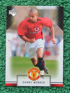 UPPER DECK MANCHESTER UNITED 2002; DANNY WEBBER - No 26