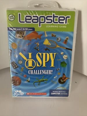 Leapster Leapfrog I Spy Challenger Cartridge Sealed  - Image 1 of 3
