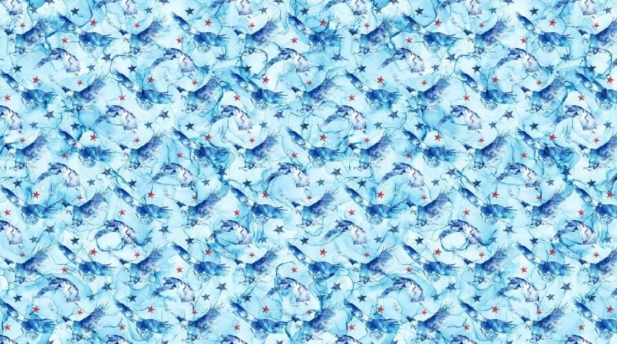 Patriot By Northcott - Blue Eagles #DP25539-42 - Imagem 1 de 1