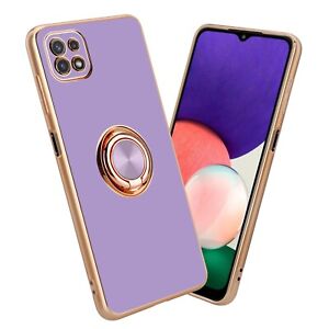 Case for Samsung Galaxy A22 5G Camera Protection Cover TPU Magnetic Card Holder