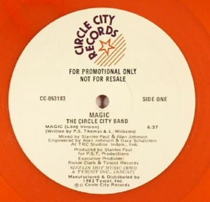 THE CIRCLE CITY BAND " MAGIC " NEW 12 DANCE DISCO SOUL FUNK BOOGIE * BLACK VINYL - Picture 1 of 1
