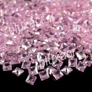 10 Pc Lot Natural Montana Pink Sapphire Calibrated 2.00 mm Princess Cut Gemstone - Picture 1 of 6