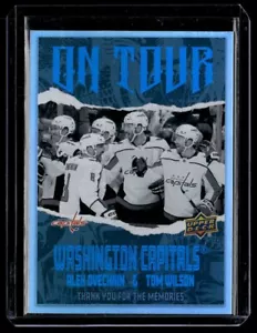 2024-25 Upper Deck Serie 2 On Tour #OT-31 Alex Ovechkin/Tom Wilson - Foto 1 di 2
