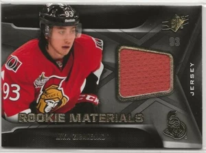 2011 2011-12 SPx Rookie Materials Jersey #RMMZ Mika Zibanejad Ottawa Senators - Picture 1 of 2