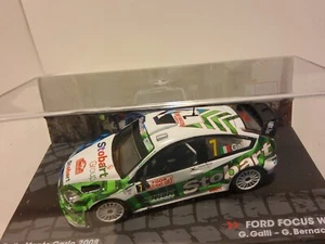 1/43 FORD FOCUS WRC 2008 MONTE CARLO RALLY." STOBART " G GALLI  IXO / ALTAYA. - Picture 1 of 1