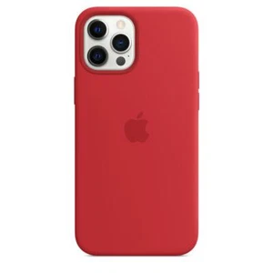 Originale Apple IPHONE 12 Pro Max Custodia Silicone Con Magsafe - (Prodotto) Red - Foto 1 di 8