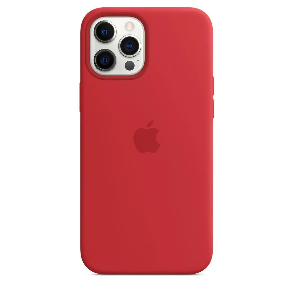 Originale Apple IPHONE 12 Pro Max Custodia Silicone Con Magsafe - (Prodotto) Red