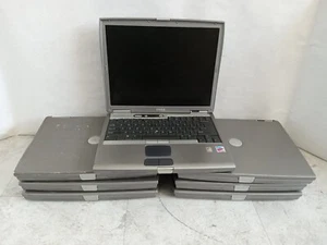 Lot of 7 - Dell Latitude D600 14" Laptops Intel Pentium - PARTS / REPAIR -RR - Picture 1 of 16