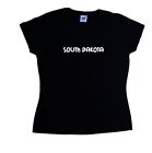 South Dakota text Ladies T-Shirt