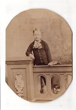 CAB Foto Niedlicher kleiner Junge / benannt - um 1884